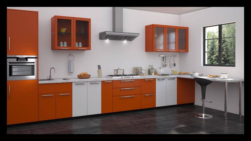 Modular Kitchen Cabinets Color Combinations