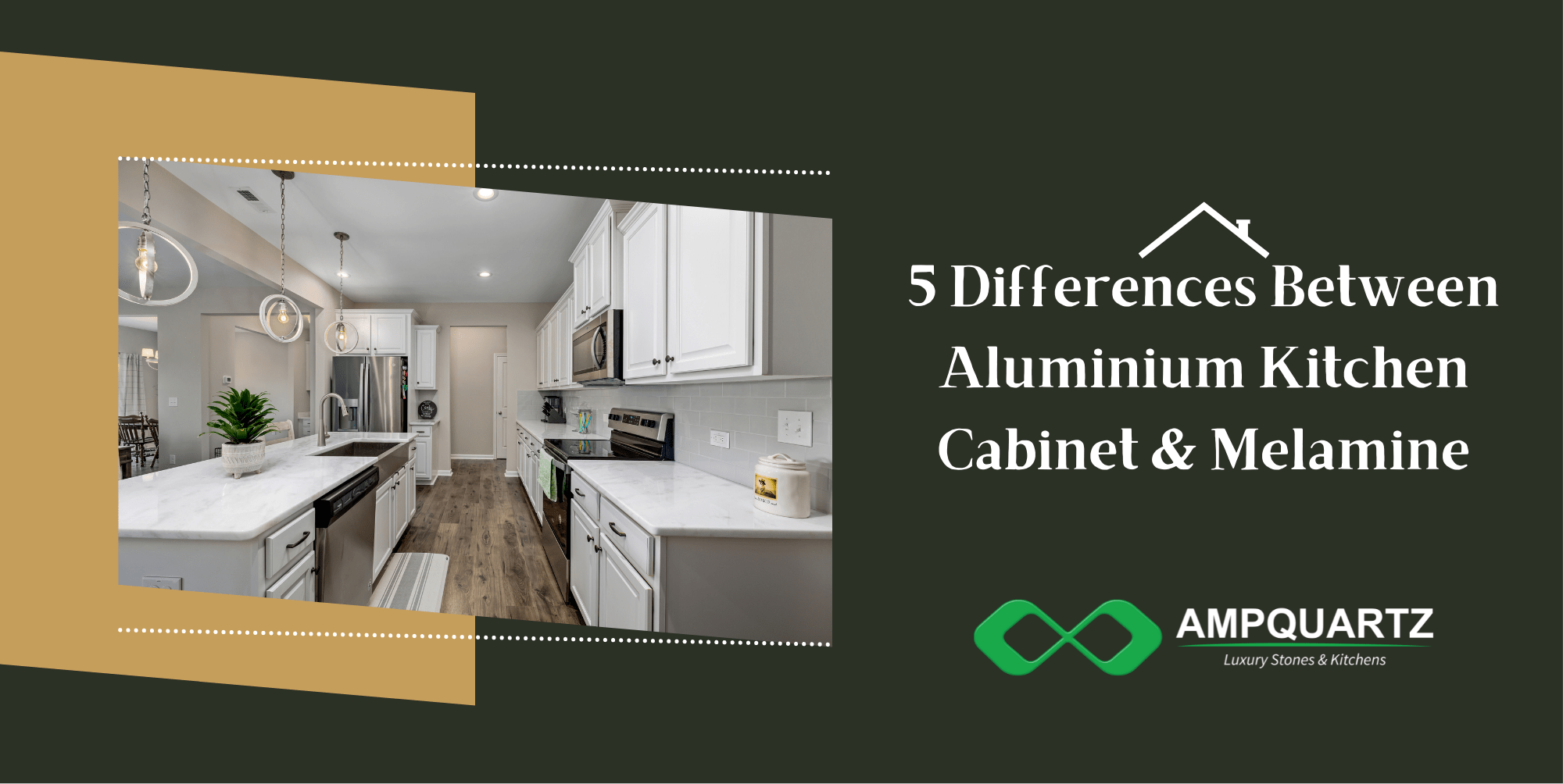 5 Differences Between Aluminium Kitchen Cabinet & Melamine