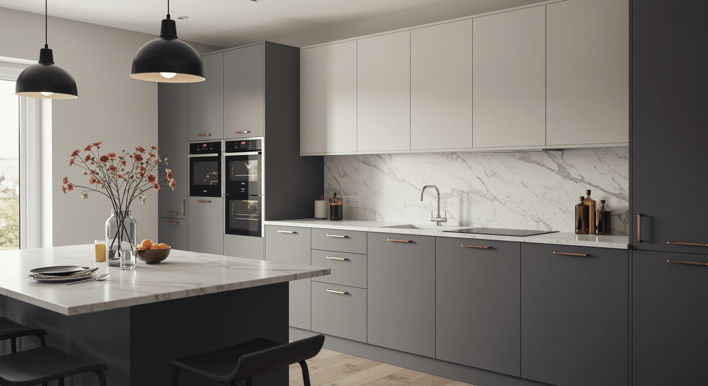 Kitchen Cabinet Johor Bahru Modern Design Idea, Kitchen Design, Modern Kitchen Design, Kitchen Design For Home, Modern Home Kitchen, Home Kitchen Design