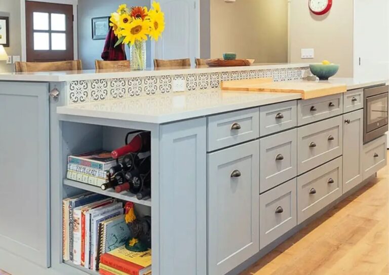 Two-Tier Kitchen Island