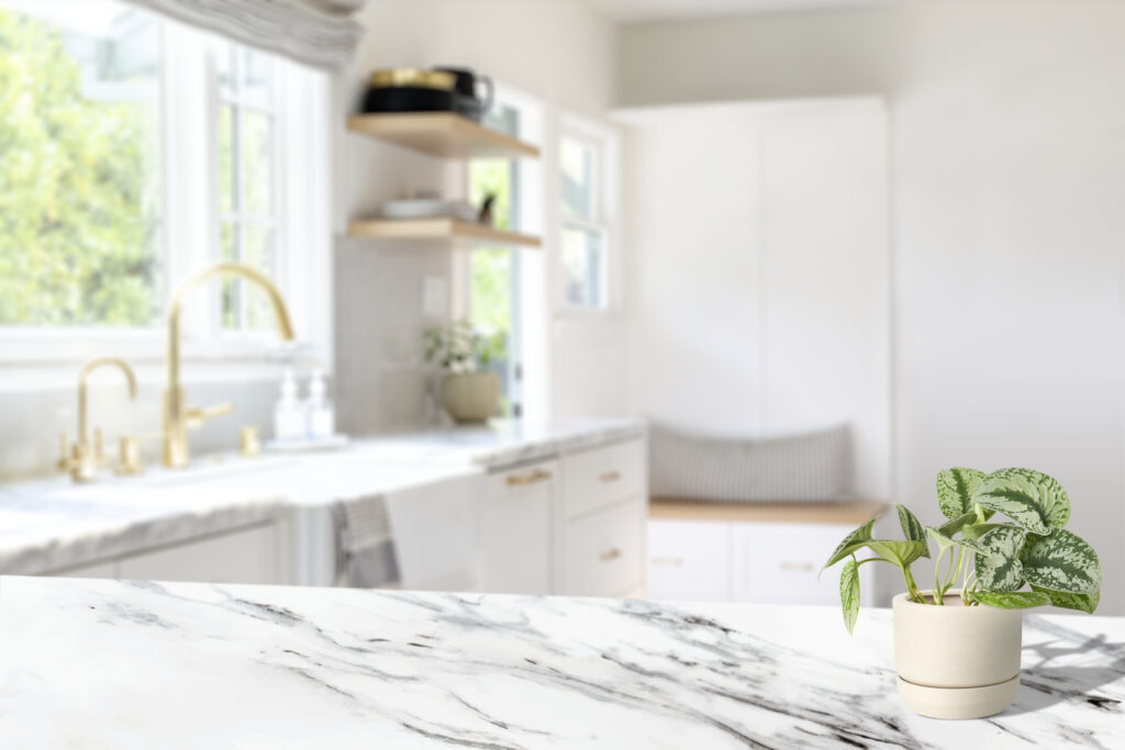 white quartz countertops