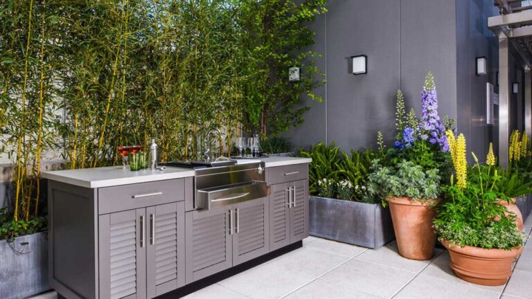 Outdoor Kitchen Cabinet Materials