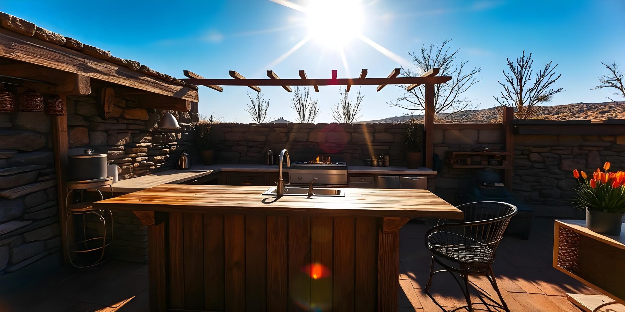 outdoor kitchen countertops, material for outdoor kitchen countertop, outdoor kitchen countertop choices