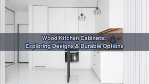 Wood Kitchen Cabinets: Exploring Designs & Durable Options