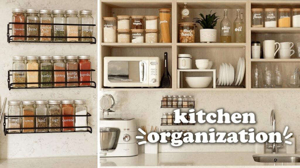 kitchen cabinet organization