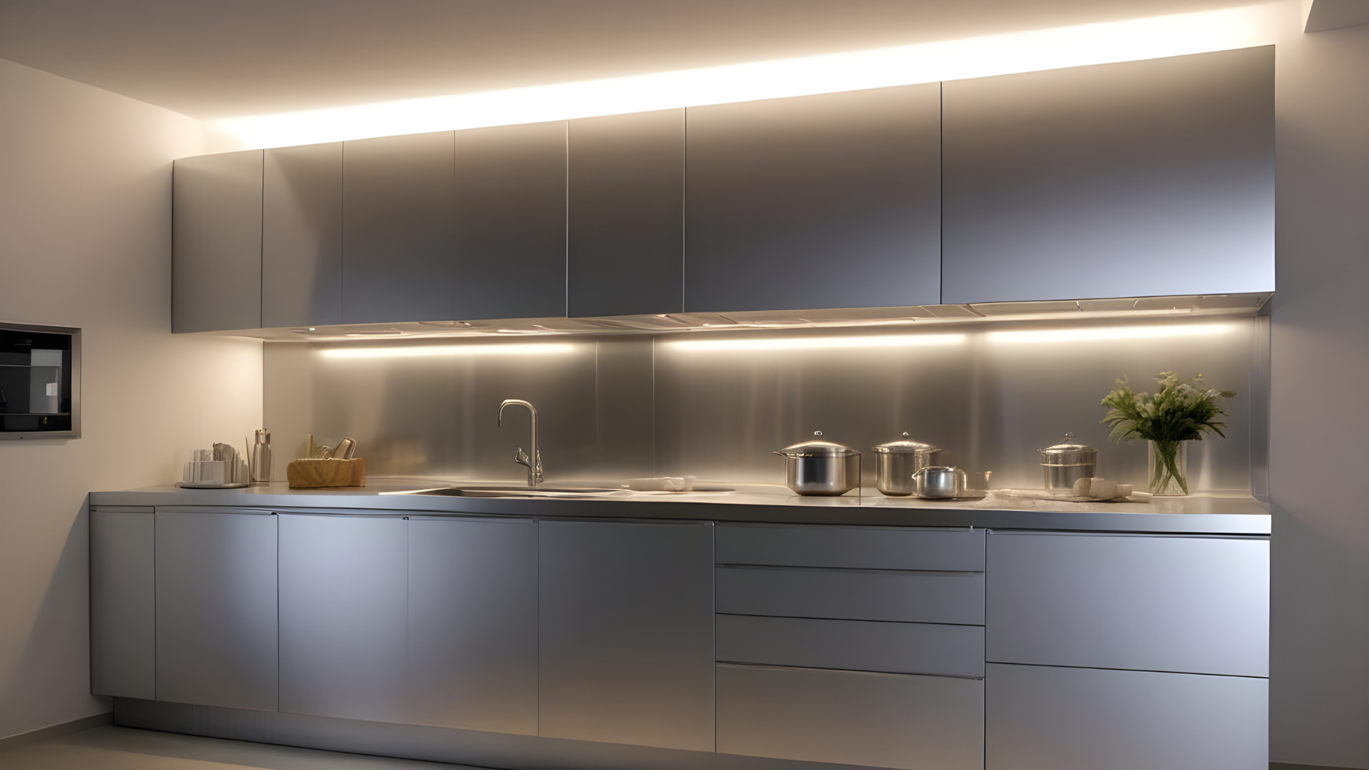 Futuristic Aluminium Cabinets, Kitchens, Home, Decor, Design, Interior