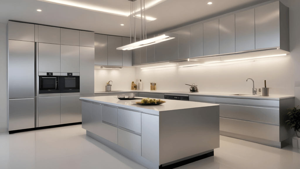 aluminium cabinet details, pros and cons, kitchen, decor, design