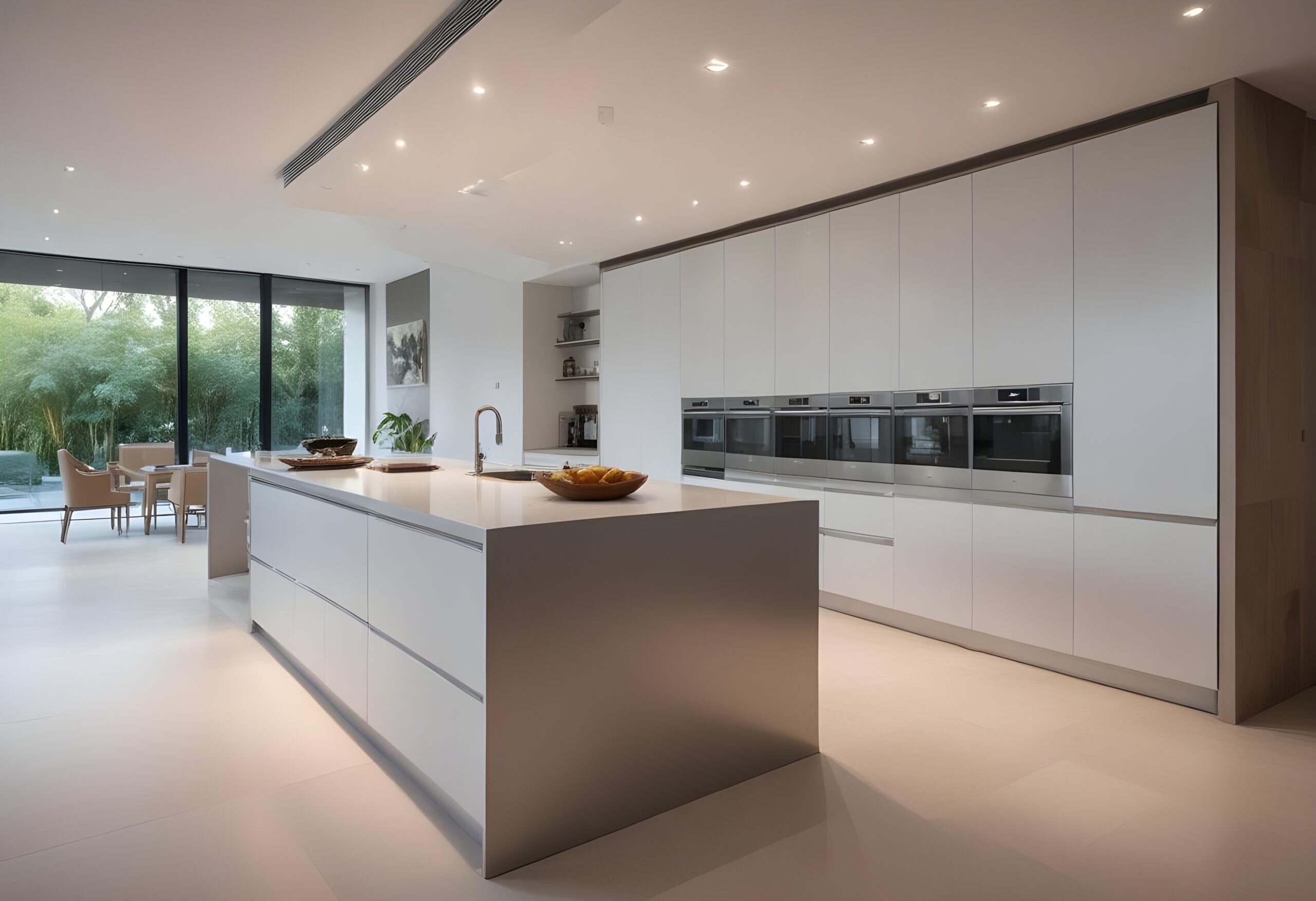 Minimalistic Aluminium Cabinets, Kitchen, Decor, Interior Design