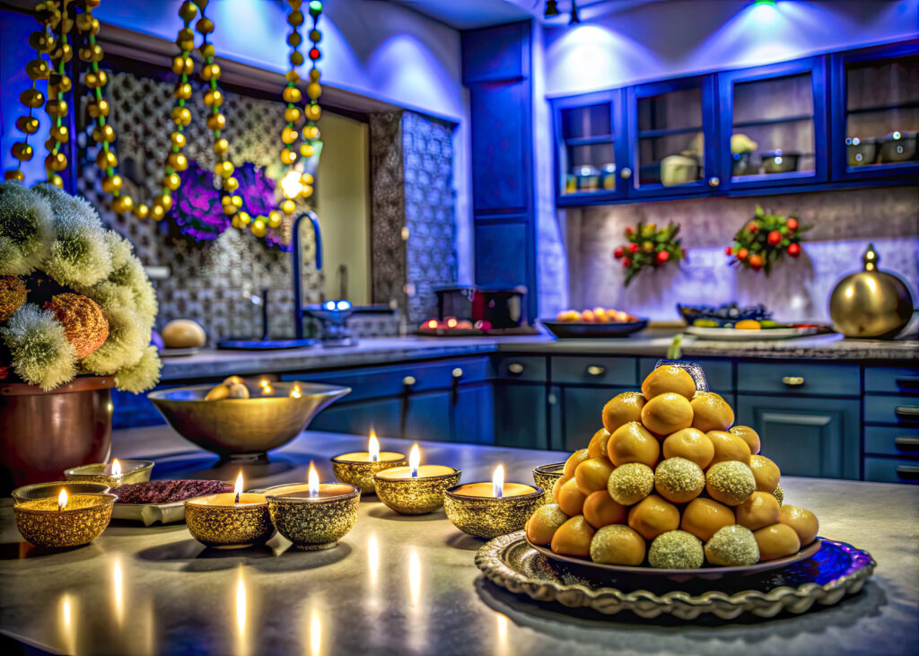 deepavali decor, kitchens, home, design, space, festive season