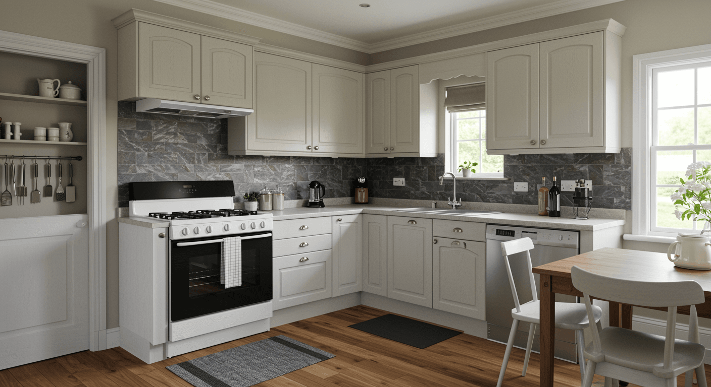 Kitchen Cabinet Johor Bahru Kitchen Triangle, Kitchen Triangle Rules, Kitchen Layout, Kitchen Design, Good Kitchen Functionality, Kitchen Planning, Kitchen Space, Planning Kitchen Layout, Planning Kitchen Space, Good Kitchen Space Plan, Good Kitchen Design, Functional Kitchen Design