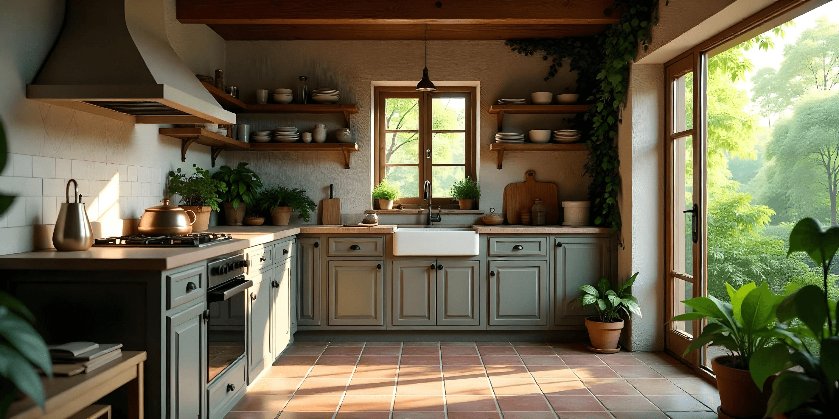 biophilic kitchens, kitchen theme for home, kitchen decor for home, decor tips