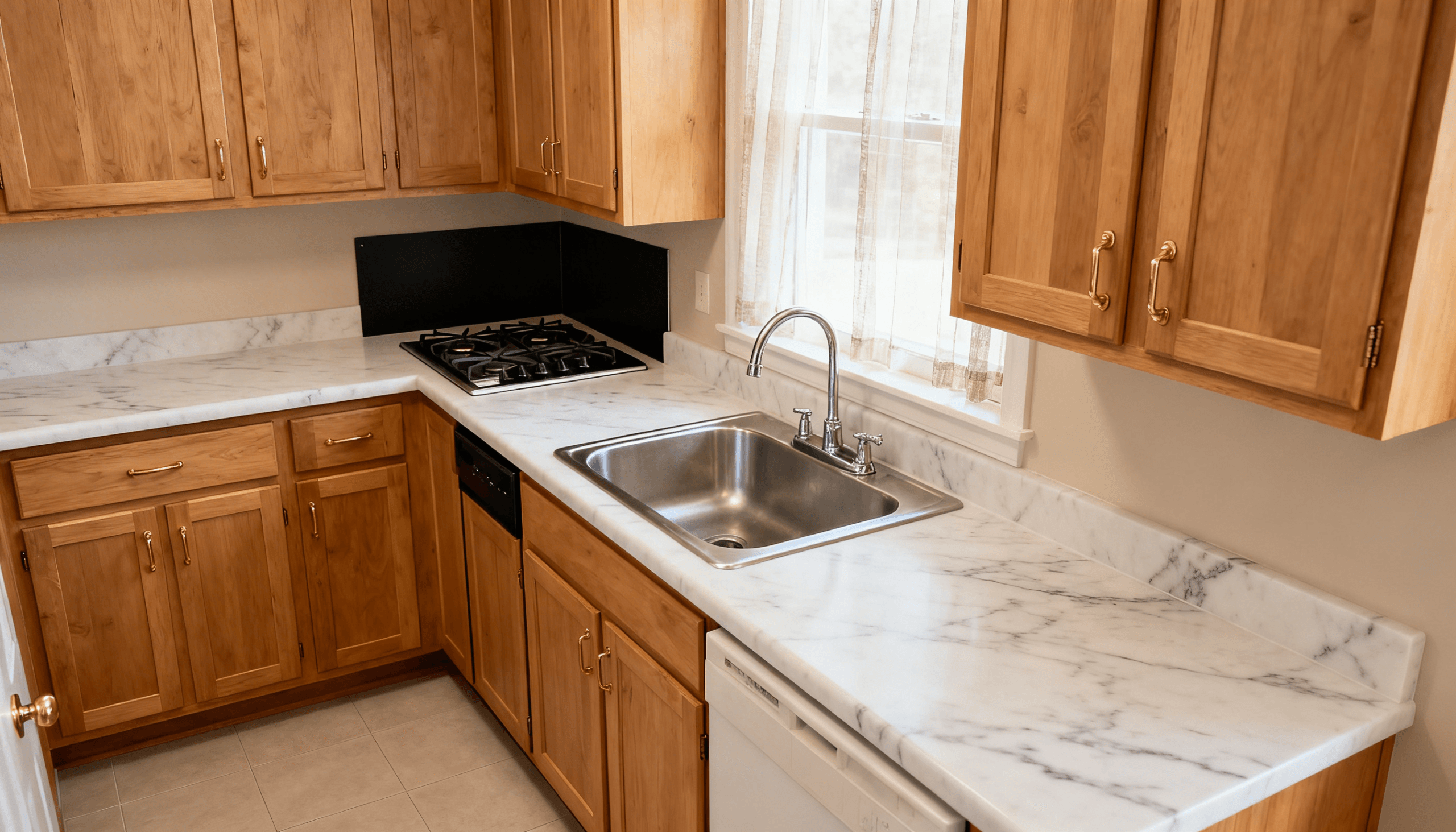 Kitchen Cabinet Johor Bahru Marble Material, Marble Countertop, Countertop Materials, Countertop Options, Countertops Choice, Marble Material Countertop, Marble Material For Home Kitchens, Good Marble Countertops, Home Kitchen Countertop Materials, Choosing Appropriate Countertop Materials